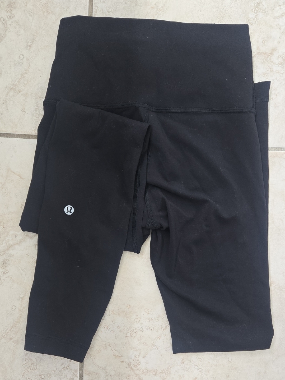 lululemon athletica Black Womans' High-Waist Athletic Leggings